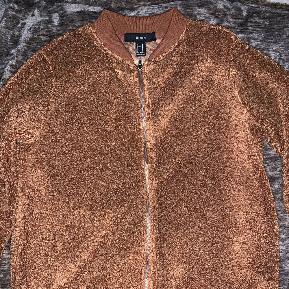Brown Teddy Jacket